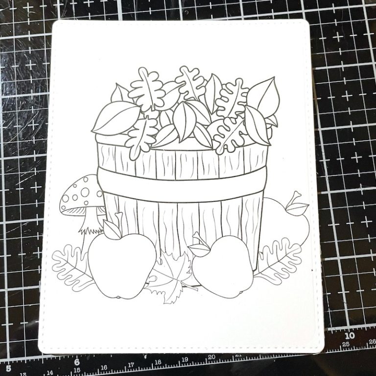 Autumn Get Well Soon card tutorial - Kate Hadfield Designs