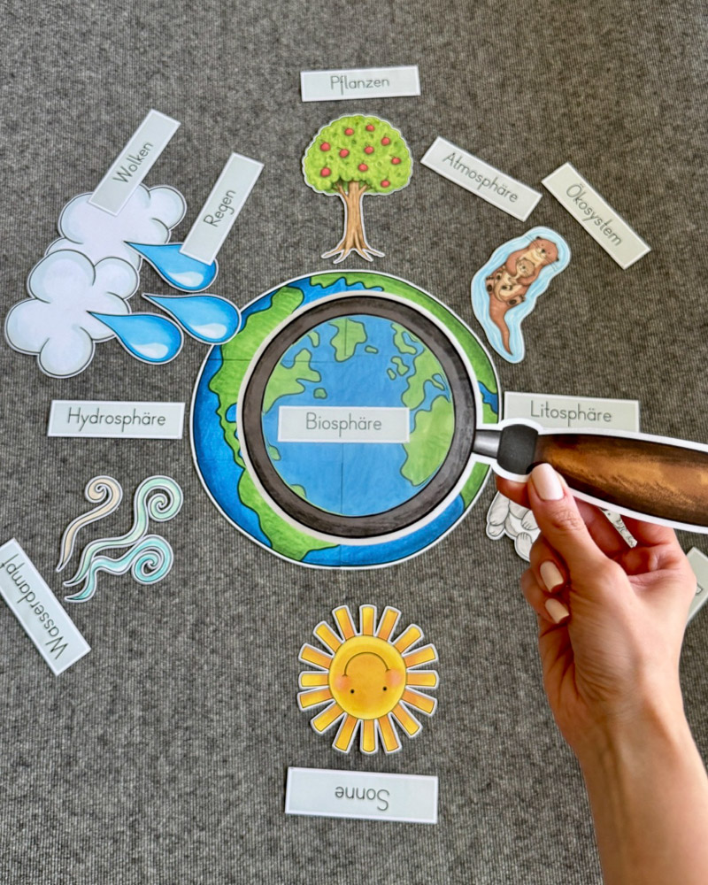 A visual resource to explore Earth's different spheres and how they interact. Great for making abstract science concepts easier to understand through hands-on learning.